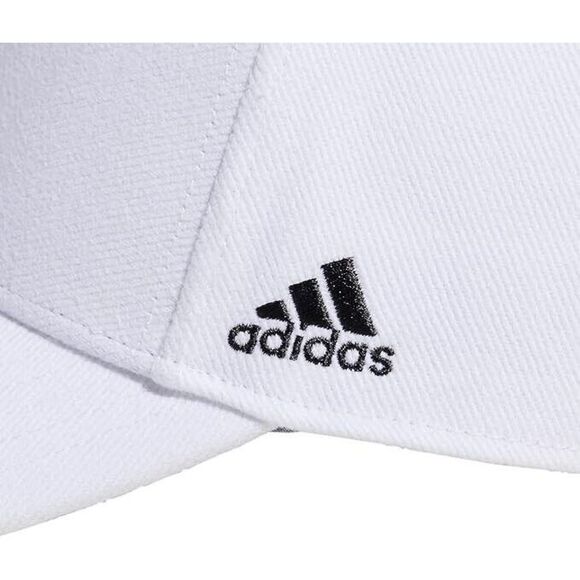 Adidas Hat Women's Structured Adjustable Fit White Gray - Picture 3 of 8